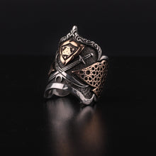 Görseli Galeri görüntüleyiciye yükleyin, Custom Sword Archer Silver Ring
