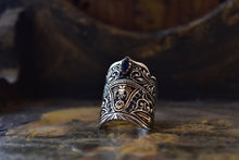 Görseli Galeri görüntüleyiciye yükleyin, Double Headed Eagle Archer Ring Men
