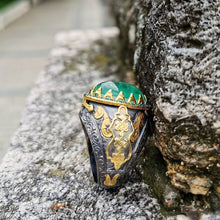 Görseli Galeri görüntüleyiciye yükleyin, Green Paraiba Tourmaline Ring
