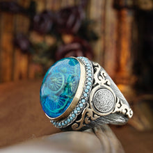 Görseli Galeri görüntüleyiciye yükleyin, Hand Carved Silver Rings
