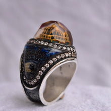 Görseli Galeri görüntüleyiciye yükleyin, Hand Painted Islamic Men Ring
