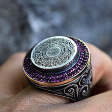 Görseli Galeri görüntüleyiciye yükleyin, Handcrafted Amulet Silver Ring
