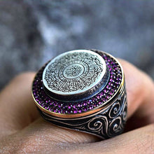 Görseli Galeri görüntüleyiciye yükleyin, Handcrafted Amulet Silver Ring
