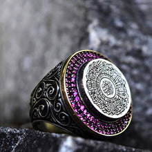 Görseli Galeri görüntüleyiciye yükleyin, Handcrafted Amulet Silver Ring
