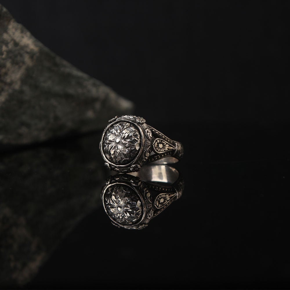 Handmade Elegant Sterling Silver Ring Men