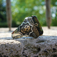 Görseli Galeri görüntüleyiciye yükleyin, Lion Head Sterling Silver Ring
