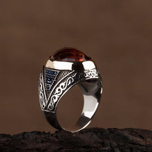 Görseli Galeri görüntüleyiciye yükleyin, Facated Brown Zircon Silver Ring
