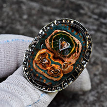 Görseli Galeri görüntüleyiciye yükleyin, Turkısh Dome Hand Carved Ring
