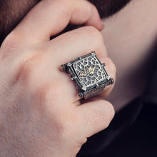 Görseli Galeri görüntüleyiciye yükleyin, Double Faced Calligraphy Silver Ring
