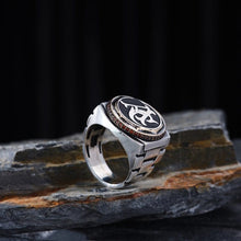 Görseli Galeri görüntüleyiciye yükleyin, Personalized Black Zircon Silver Ring
