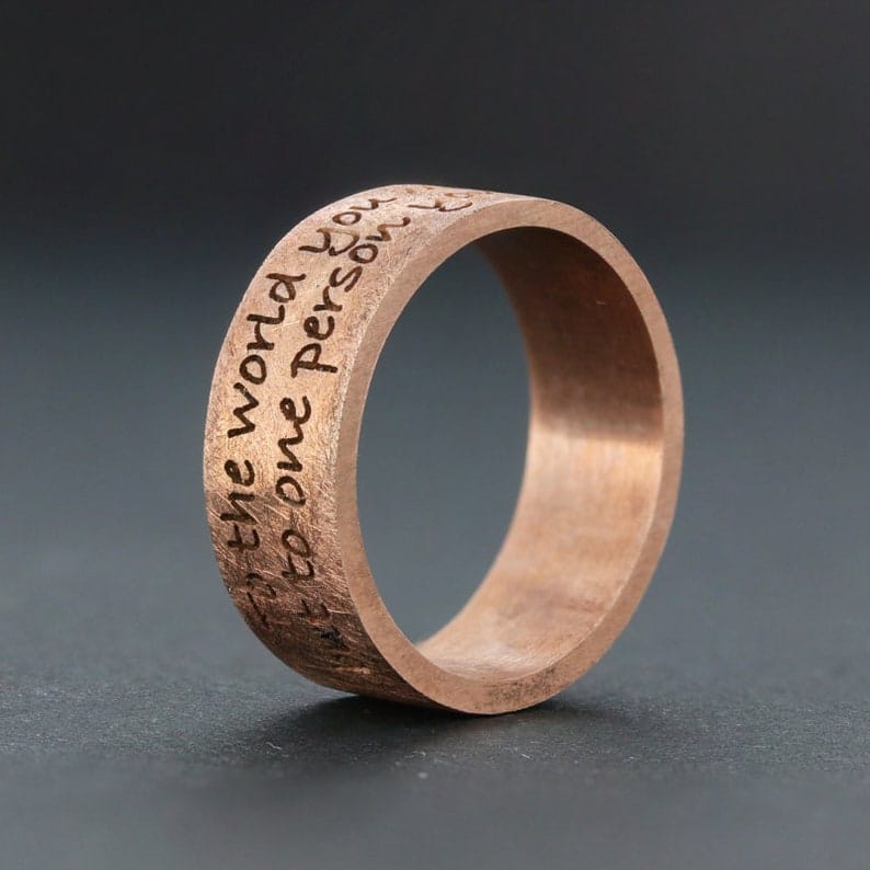 Handmade Wedding Ring Men