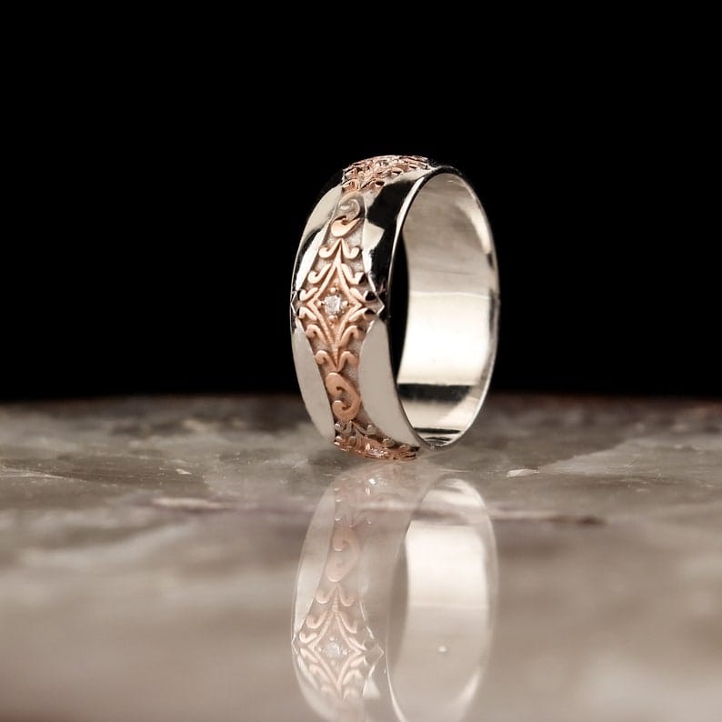 Handmade Unisex Wedding Ring