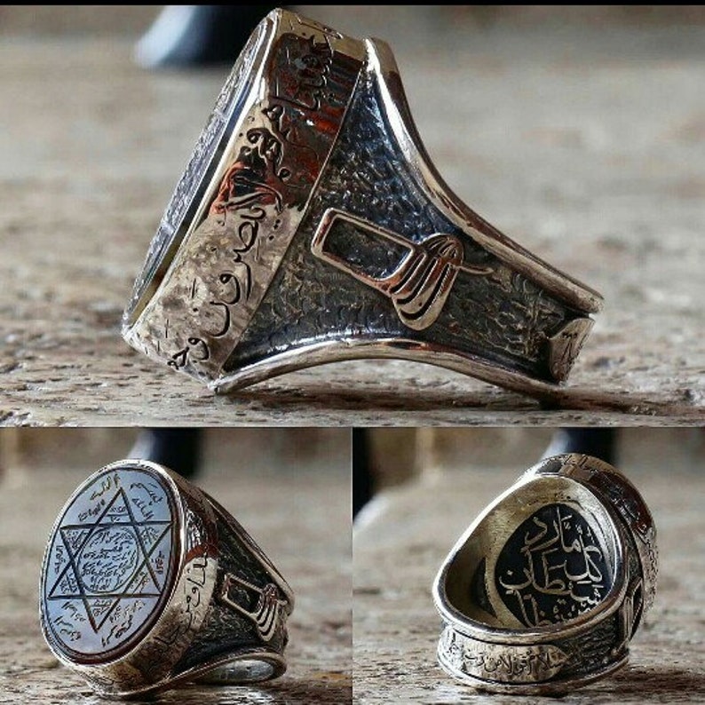 Seal of Solomon Silver Ring