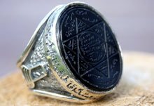 Görseli Galeri görüntüleyiciye yükleyin, Handmade Seal of Suleiman Ring
