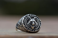 Görseli Galeri görüntüleyiciye yükleyin, Handmade Silver Wolf Ring
