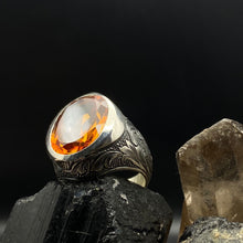 Görseli Galeri görüntüleyiciye yükleyin, Handmade Zircon Stone Ring Men
