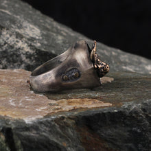 Görseli Galeri görüntüleyiciye yükleyin, Masculine Bull Sterling Silver Ring
