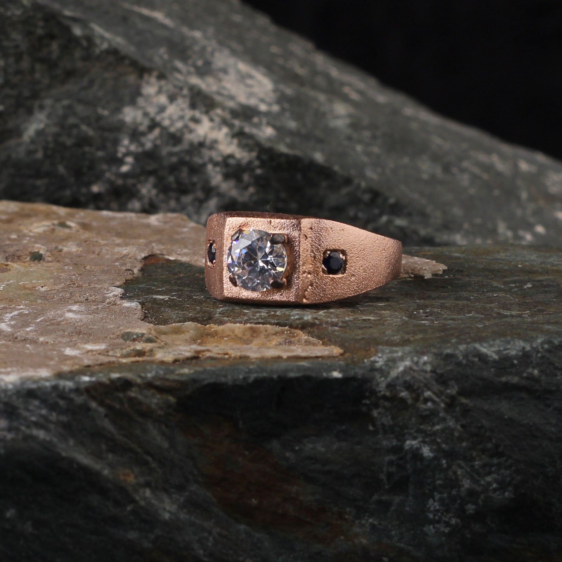 Rose Gold Diamond Ring