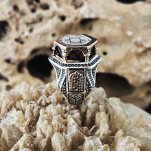 Görseli Galeri görüntüleyiciye yükleyin, Seal of Solomon Silver Ring
