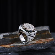 Görseli Galeri görüntüleyiciye yükleyin, Islamic Calligraphy Silver Mens Ring
