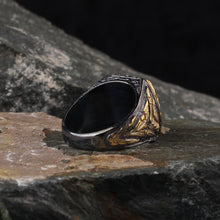 Görseli Galeri görüntüleyiciye yükleyin, Rhodim Plated Engraved Silver Ring
