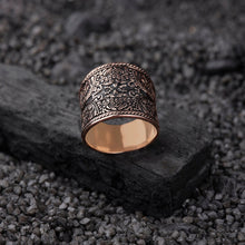 Görseli Galeri görüntüleyiciye yükleyin, Engraved Silver Band Ring
