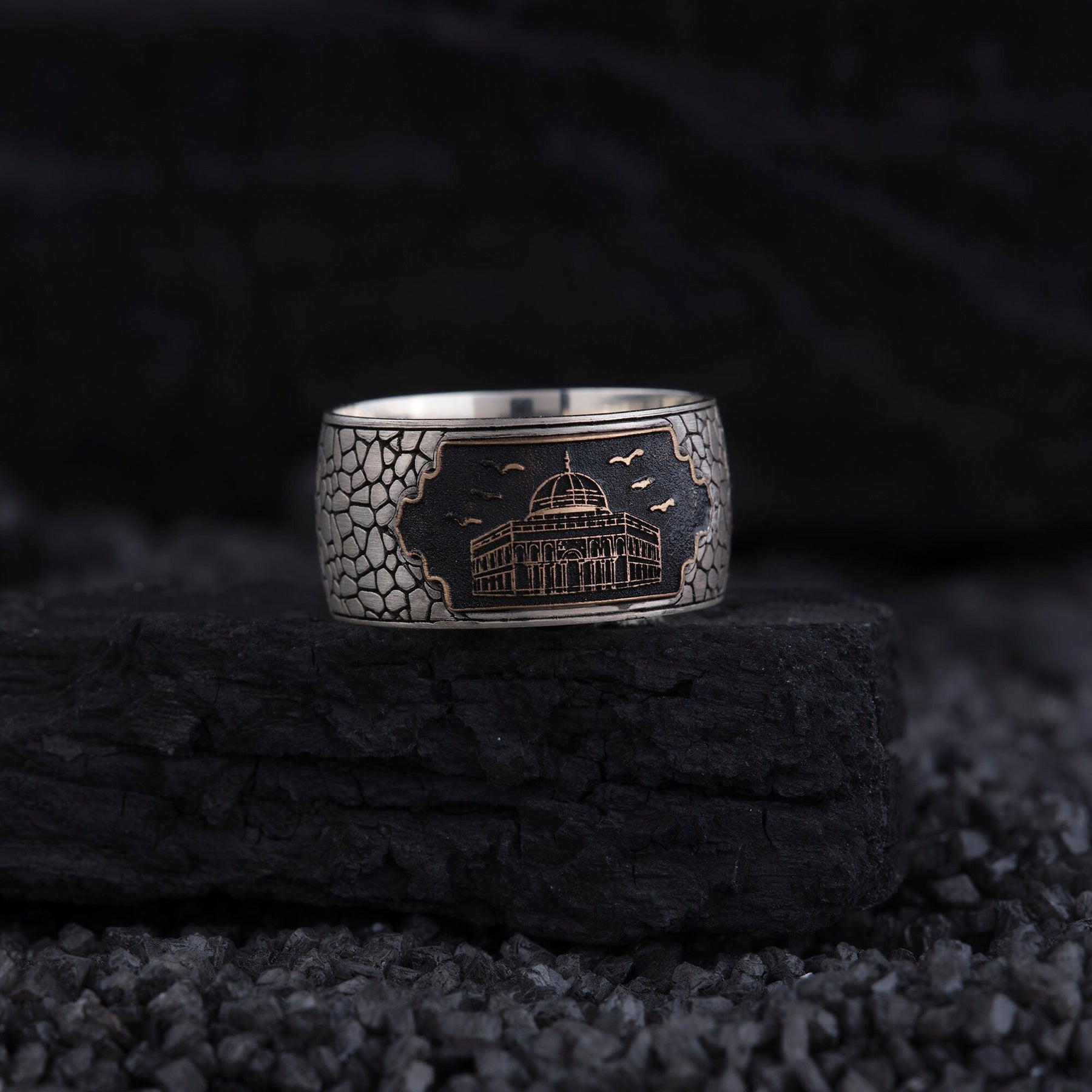 Handmade Dome Of the Rock Ring